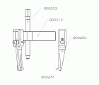 EXTRACTOR FORZA SERIE 9000T DE 3 PATAS